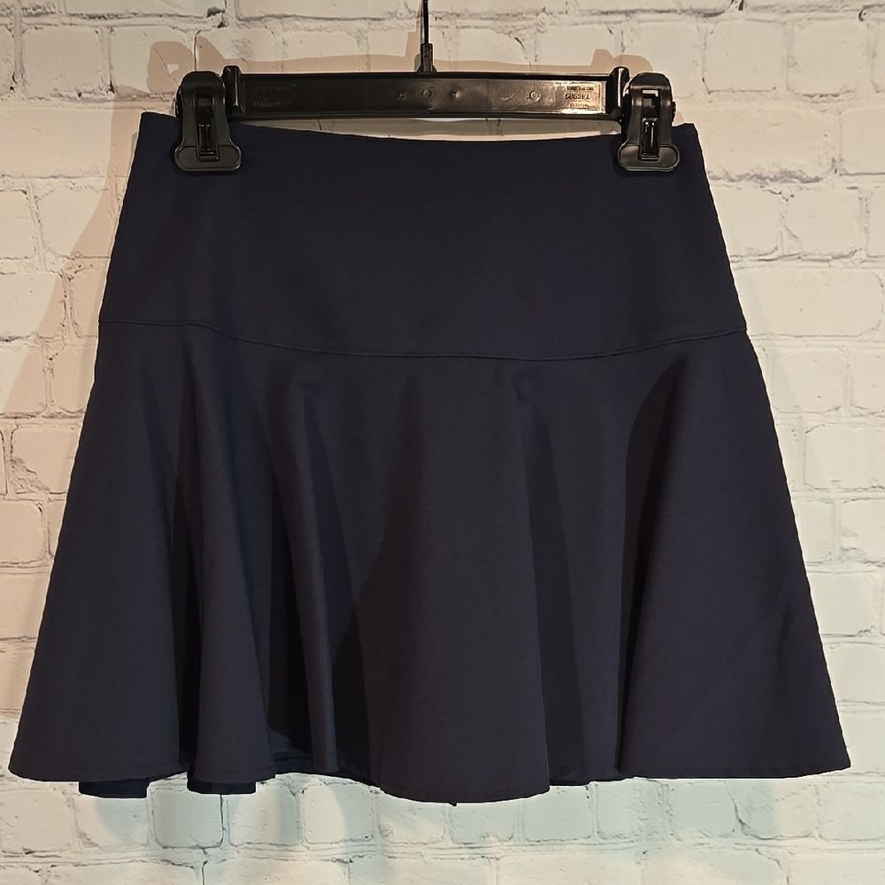 Cecil McBee navy blue mini skort size M NWT